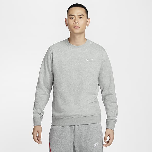 Nike grey sweater mens hotsell